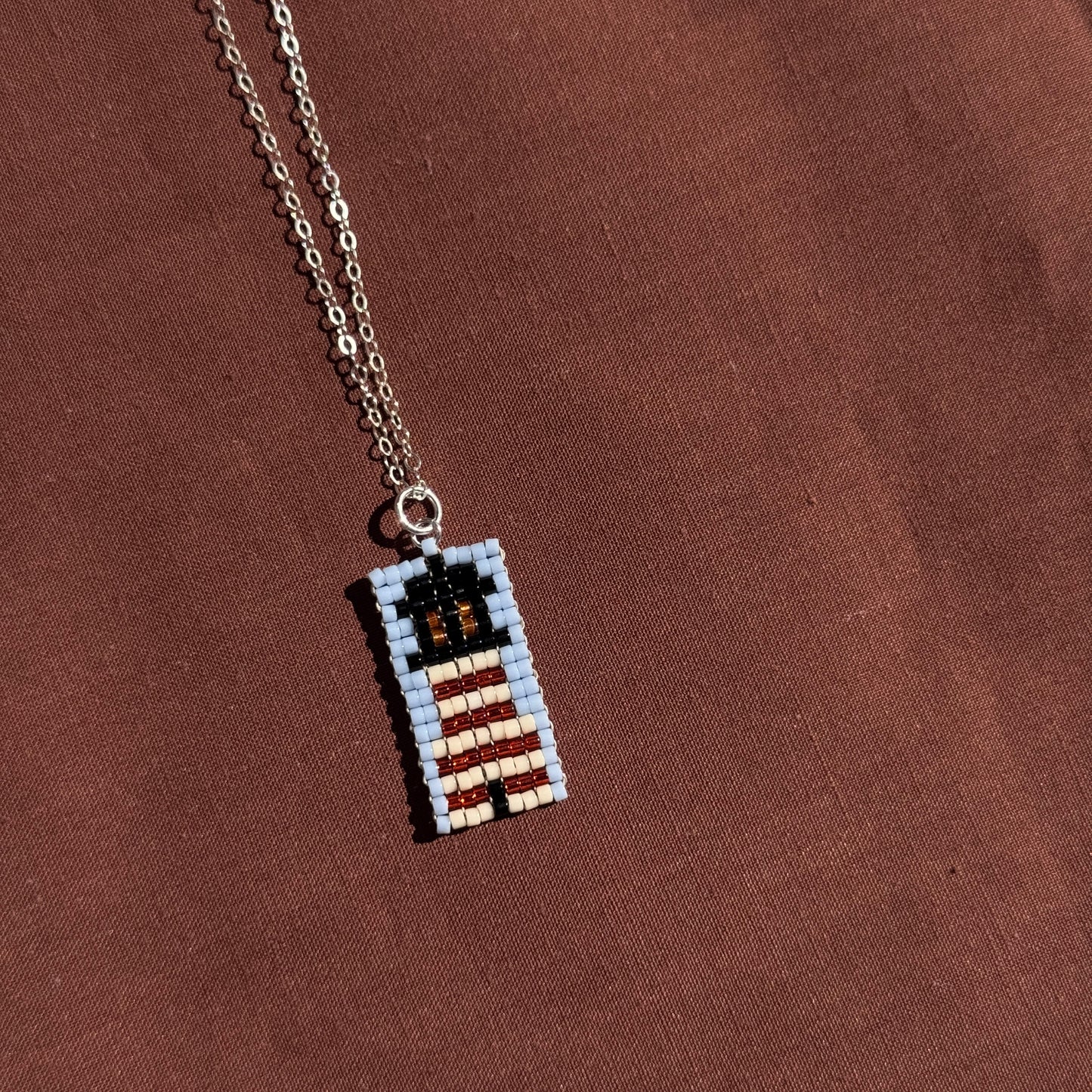 Beaded Pendant Necklace - Light Keeper