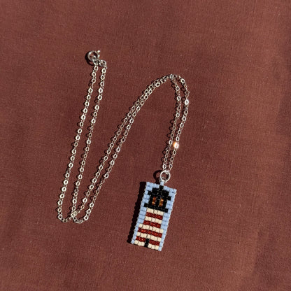 Beaded Pendant Necklace - Light Keeper