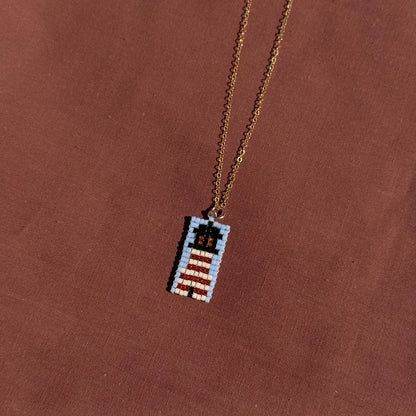 Beaded Pendant Necklace - Light Keeper