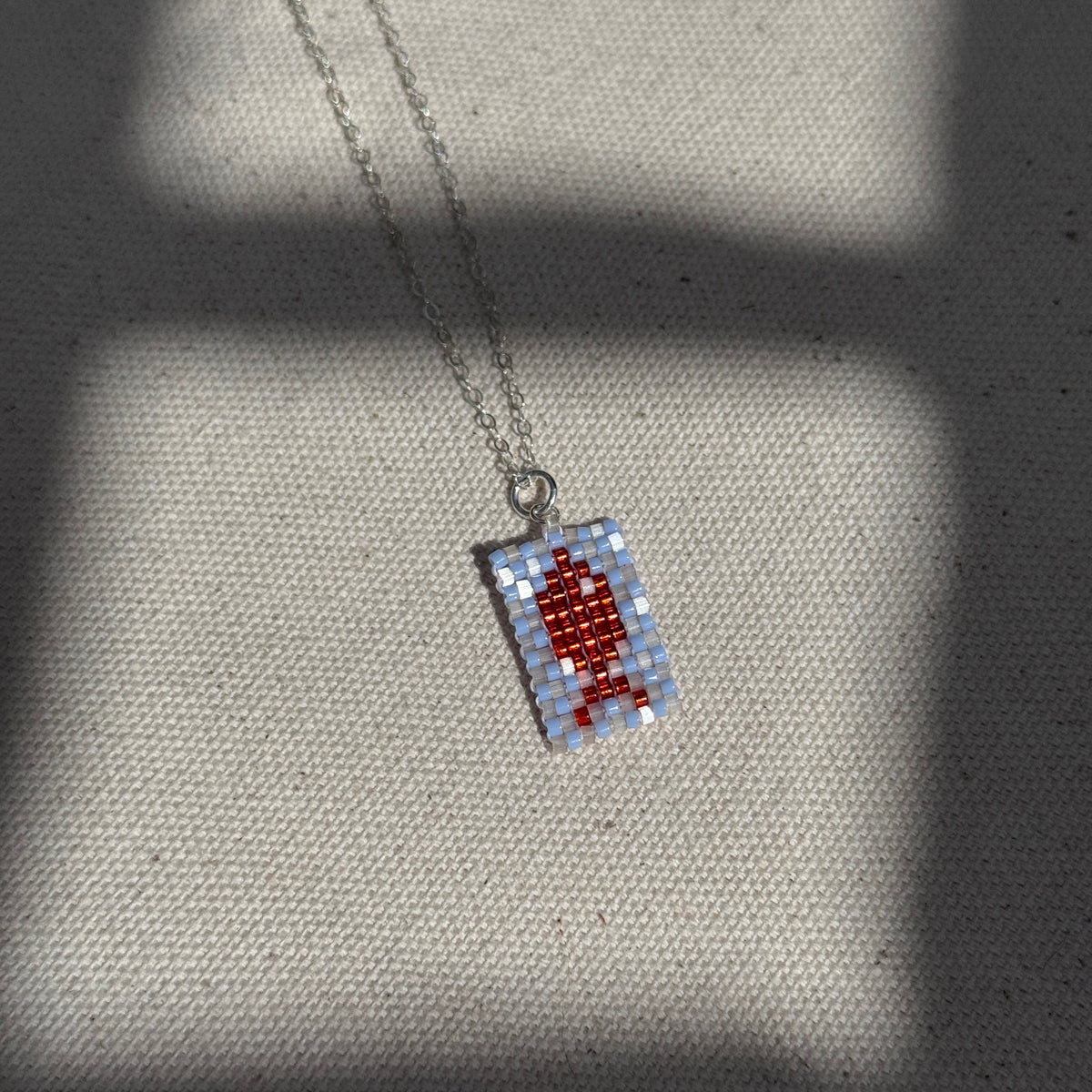 Beaded Pendant Necklace - Fishy Fishy