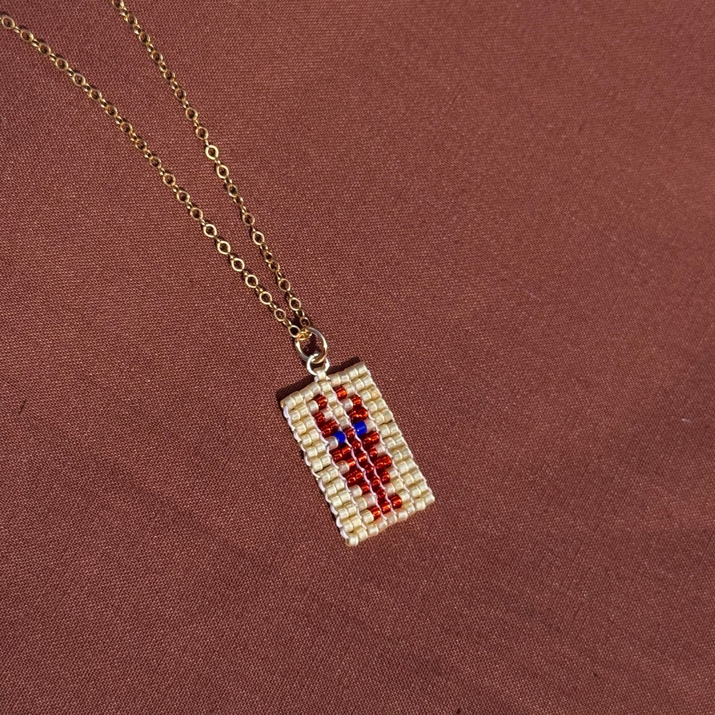 Beaded Pendant Necklace - Pinch Me!