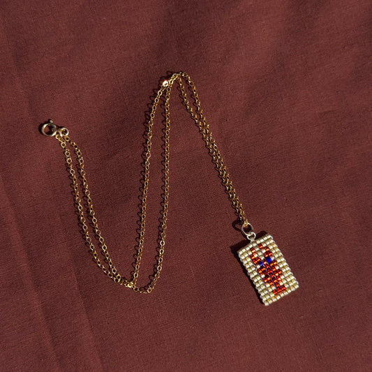 Beaded Pendant Necklace - Pinch Me!