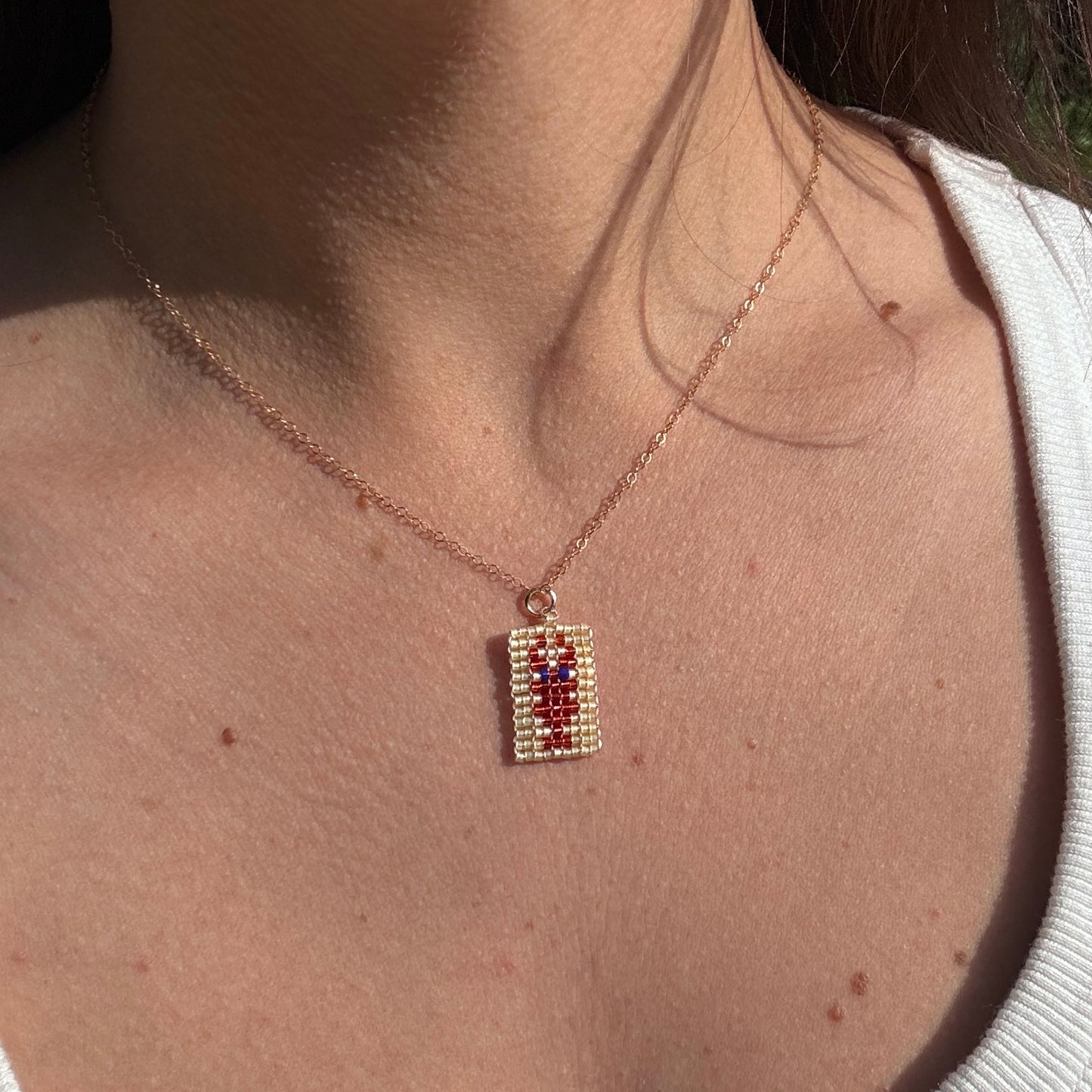Beaded Pendant Necklace - Pinch Me!