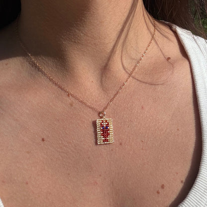Beaded Pendant Necklace - Pinch Me!