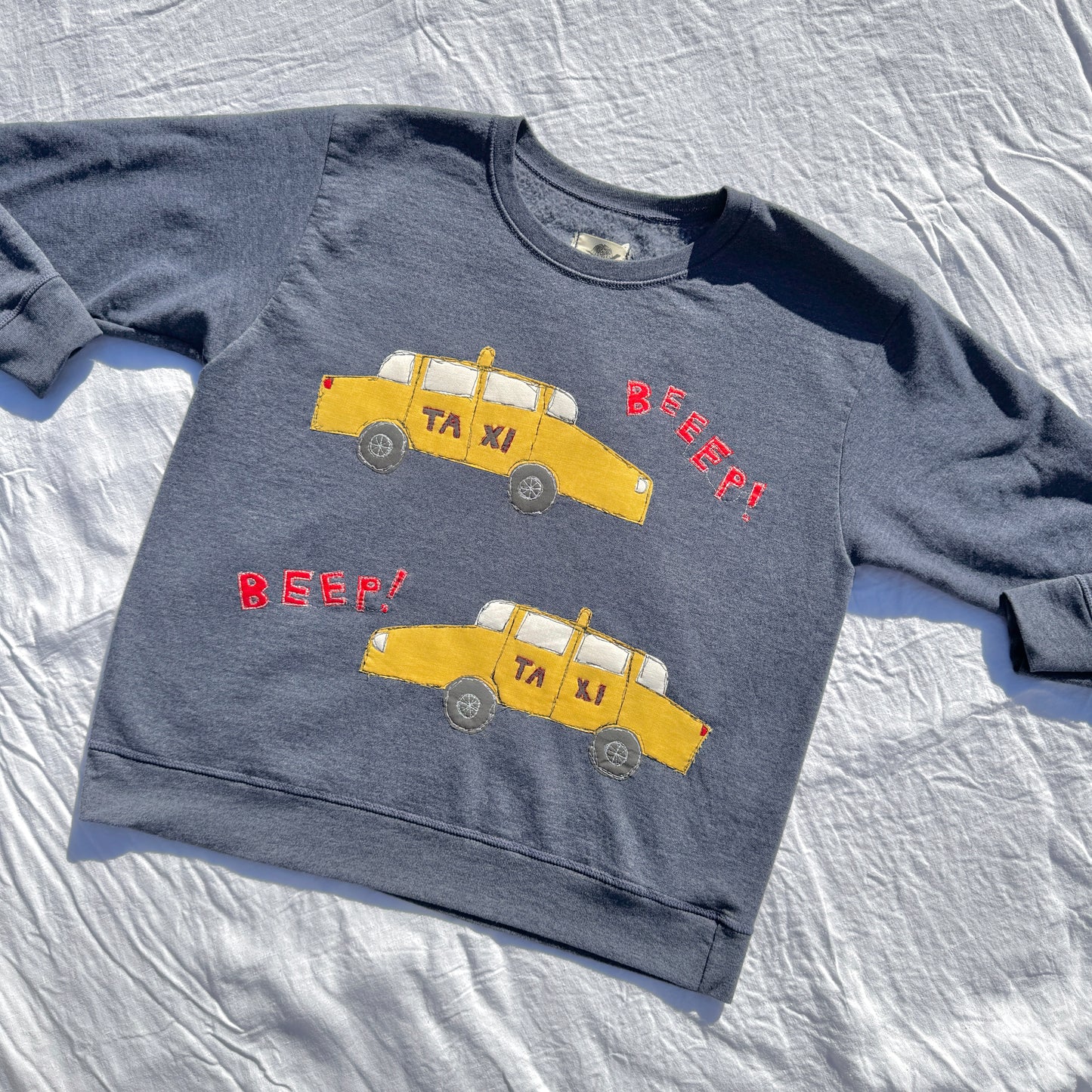 Scrap Sweatshirt - TAXI!!
