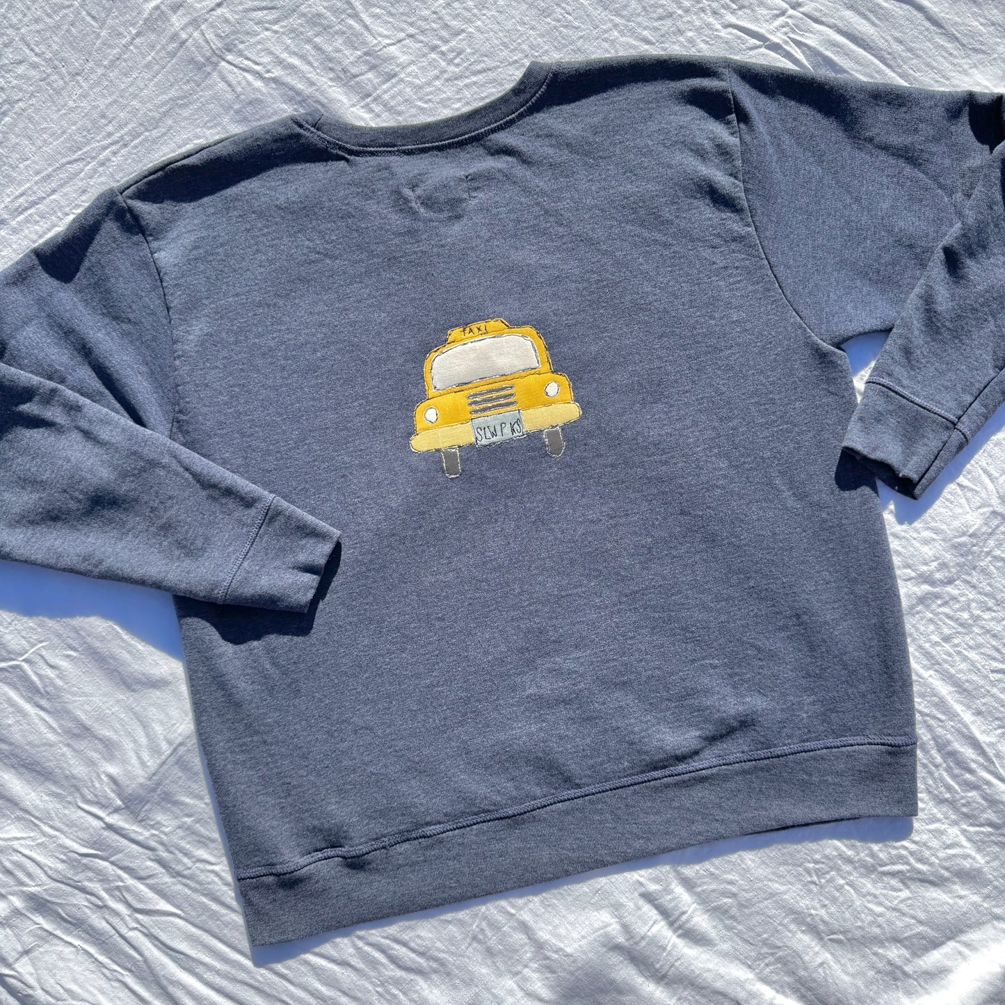Scrap Sweatshirt - TAXI!!