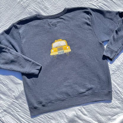 Scrap Sweatshirt - TAXI!!