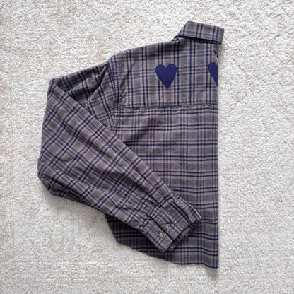 Scrap Button Down - Star & Hearts