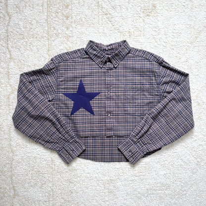 Scrap Button Down - Star & Hearts