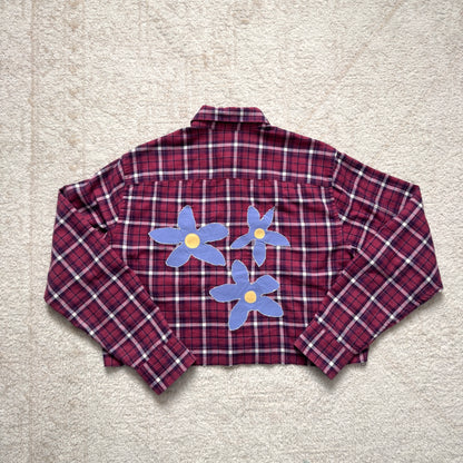 Scrap Button Down - Daisies