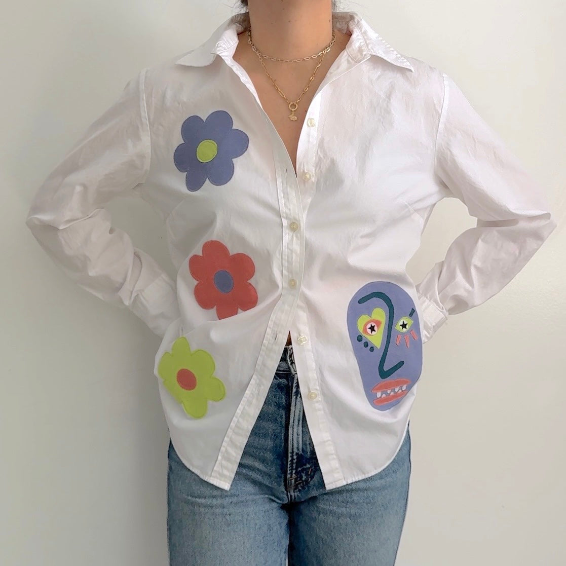 Scrap Button Down - Star Eyed