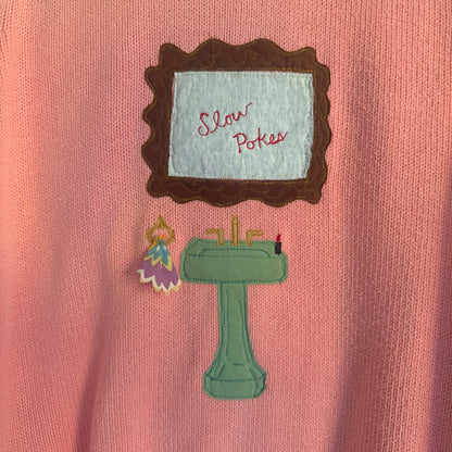 Scrap Sweater - Bathroom Vignette