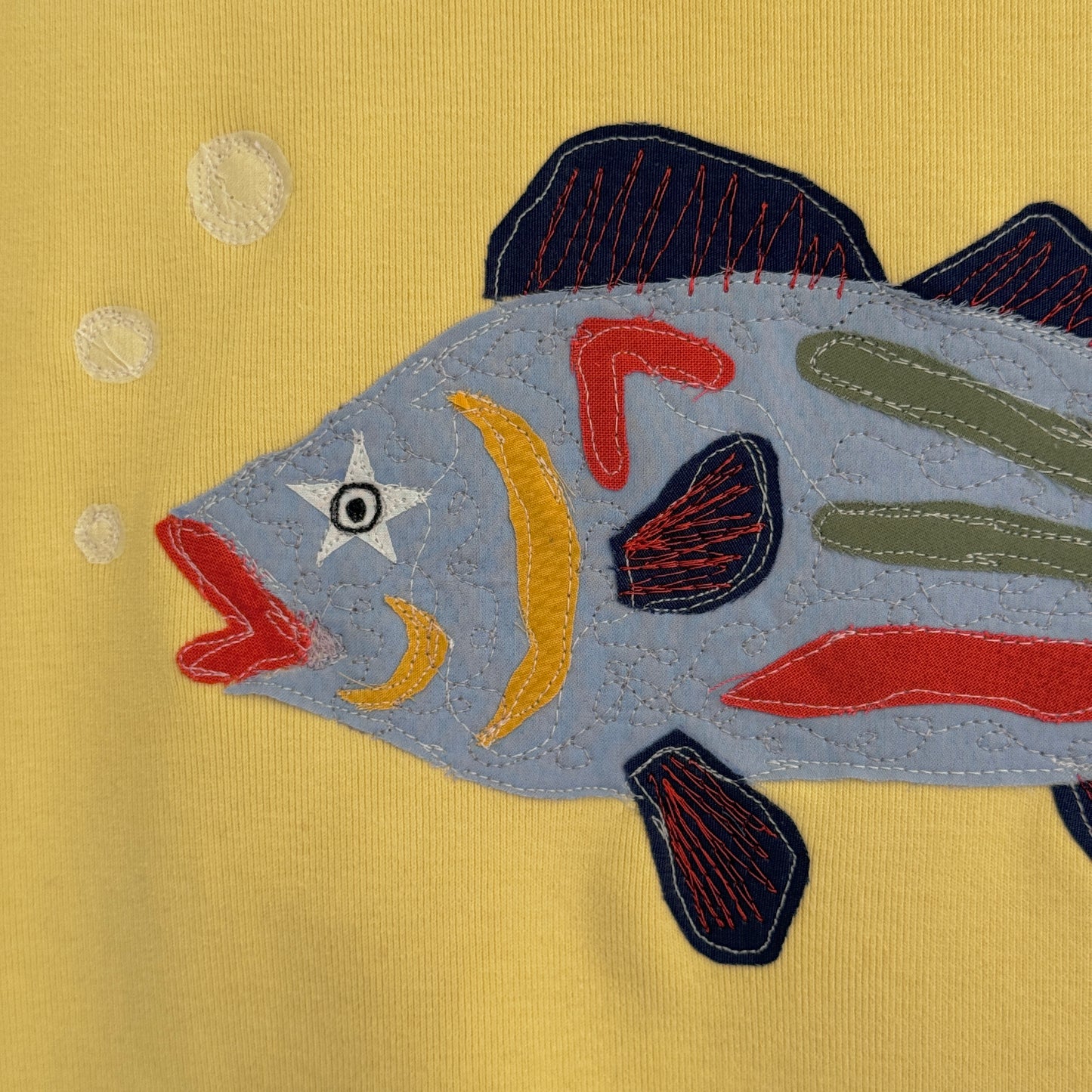 Scrap Sweatshirt - Fish