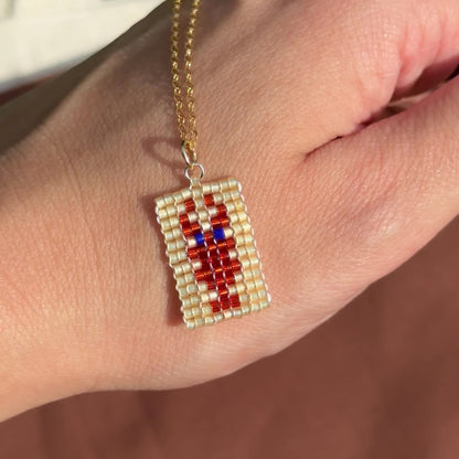 Beaded Pendant Necklace - Pinch Me!