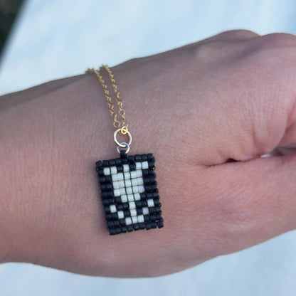 Beaded Pendant Necklace - Fresh Picked