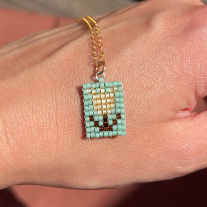 Beaded Pendant Necklace - Fresh Picked