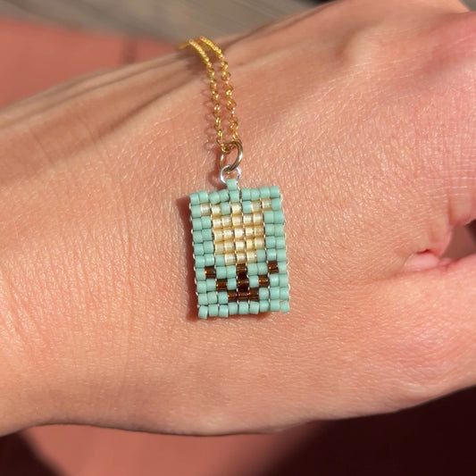 Beaded Pendant Necklace - Fresh Picked