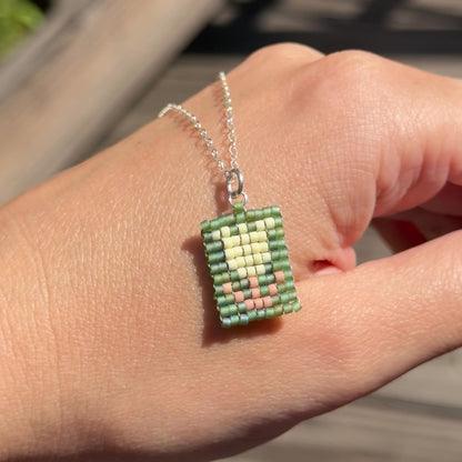 Beaded Pendant Necklace - Fresh Picked